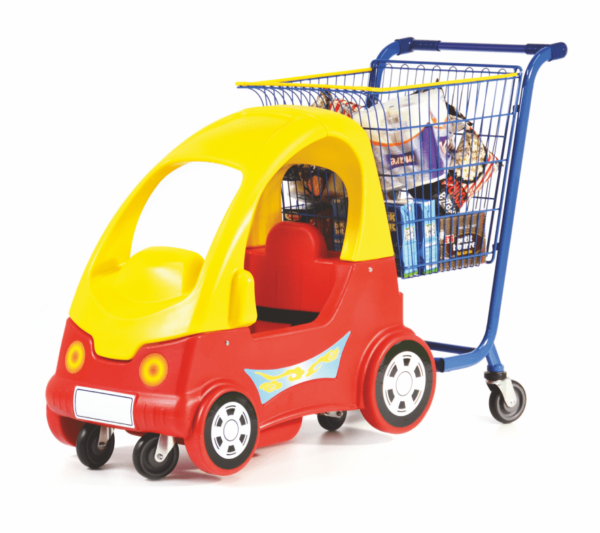 SELF SERVICE TROLLEY WITH KIDS CAR CAPACITY 100 lt