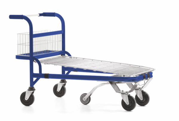 LOADING TROLLEY HEAVY w/BASKET