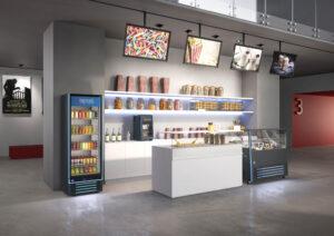Display refrigerators